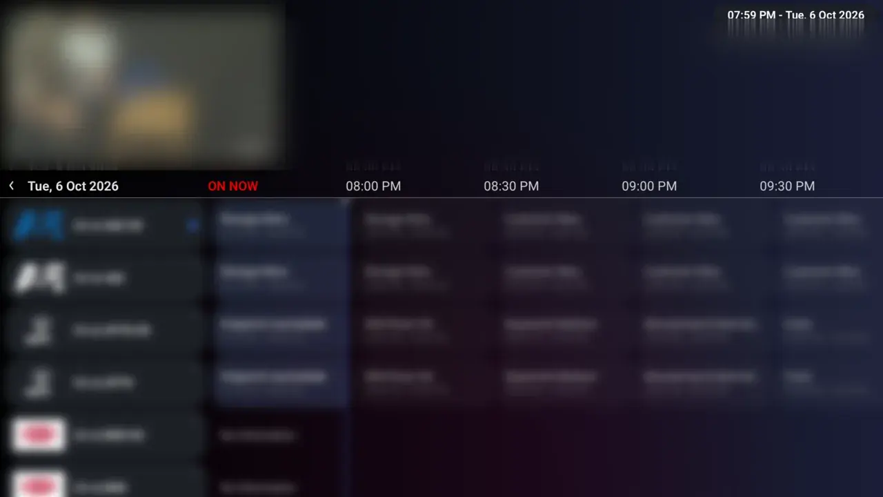 Guide télé iMPlayer