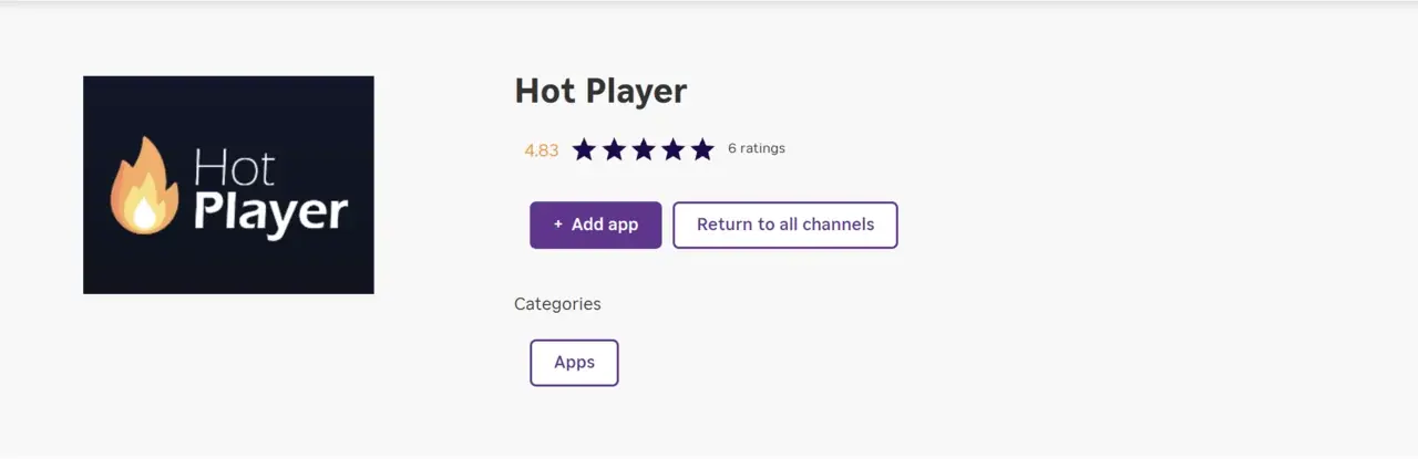 Rechercher Hot Player