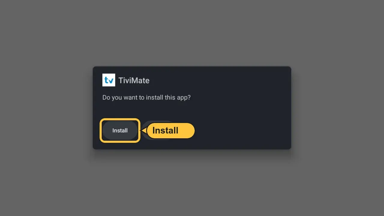 Installer TiviMate
