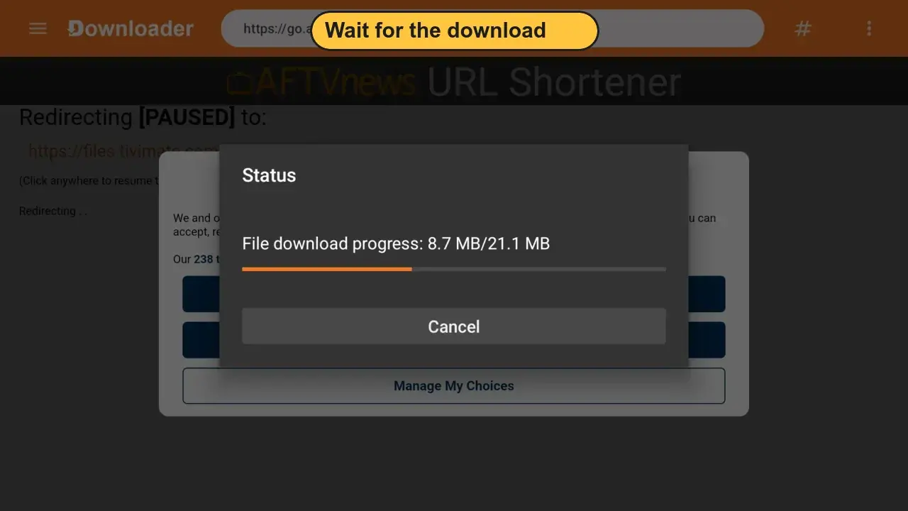 Téléchargement de TiviMate