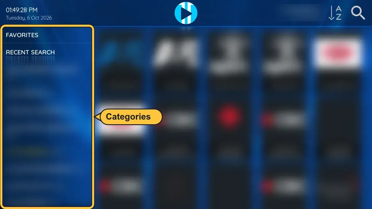 Chaînes XCIPTV